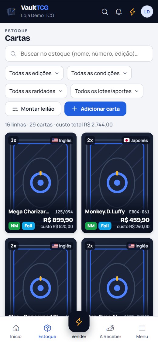 Estoque no celular