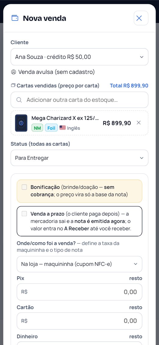 Nova venda no celular